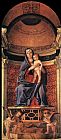 Giovanni Bellini Wall Art - Frari Triptych [detail]
